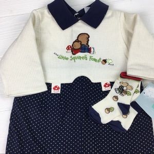 NWT Infant Soft & Warm Coverall Baby Boy Outfit 6M